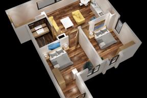 3 Room New Building For Sale view 2