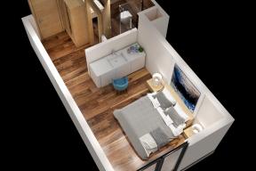1 Room New Building For Sale view 2