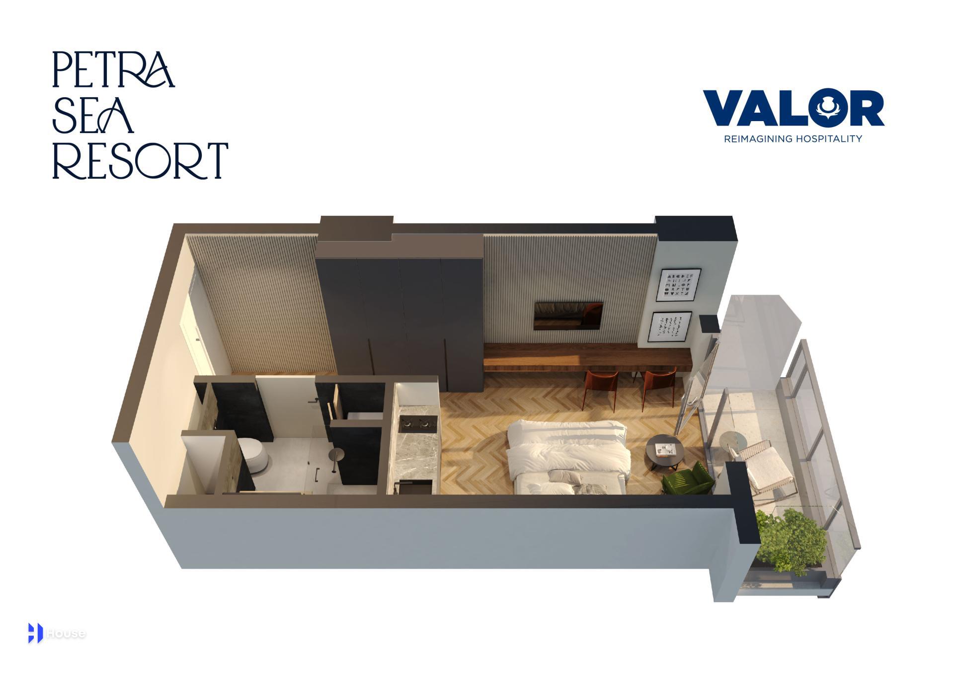 1 Room Flat For Sale view 2